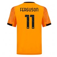 Stroje piłkarskie AS Roma Evan Ferguson #11 Koszulka Wyjazdowej 2025-26 Krótki Rękaw